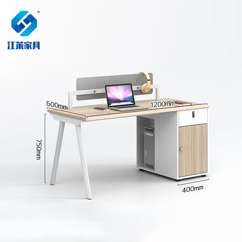 江莱 办公桌单人位JL-BGZ-001/1200*500*750MM/张高清大图