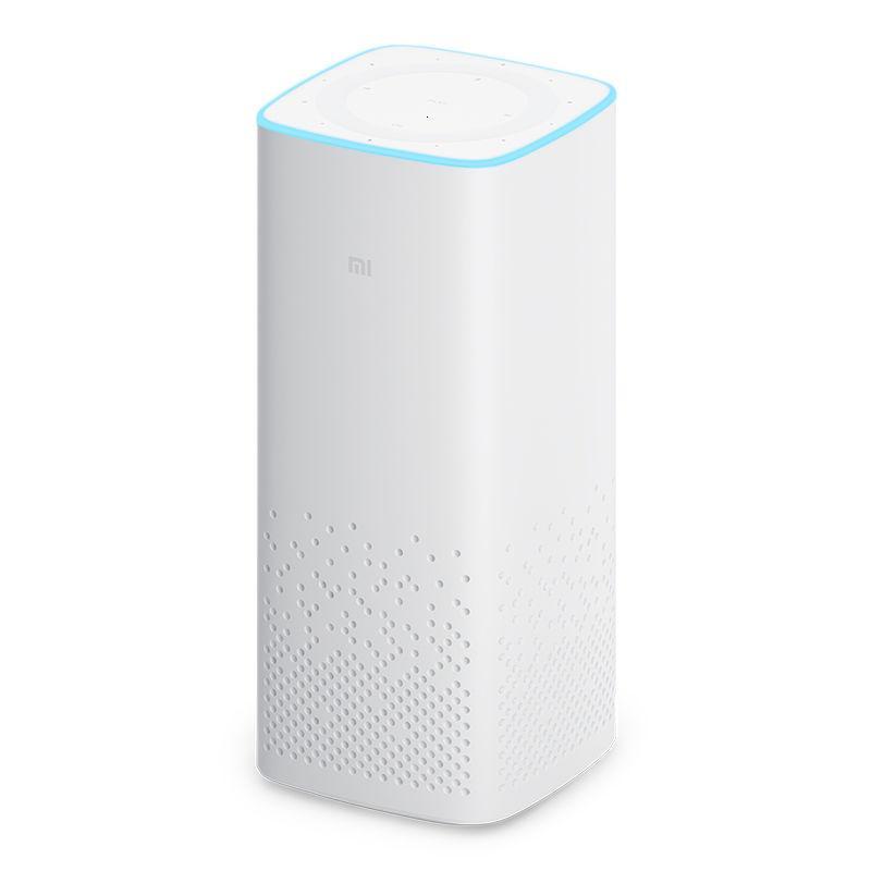 ai音箱 小爱同学智能音箱蓝牙ai智能机器人音响语音家用闹钟 小爱AI音箱(经典款)白色