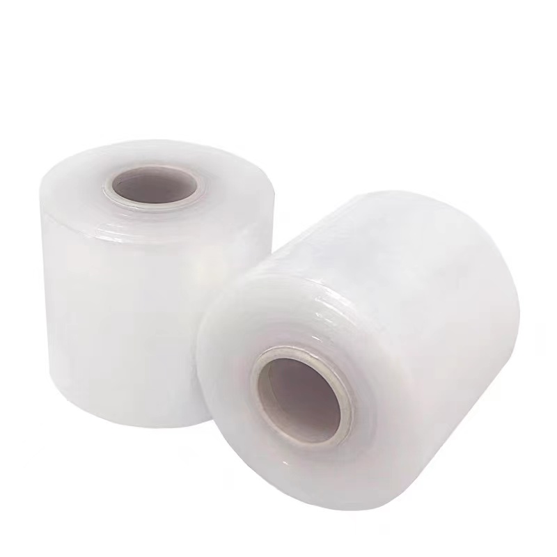 众慧创安 缠绕膜 打包膜 拉伸膜 包装膜 8cm*200m 卷高清大图