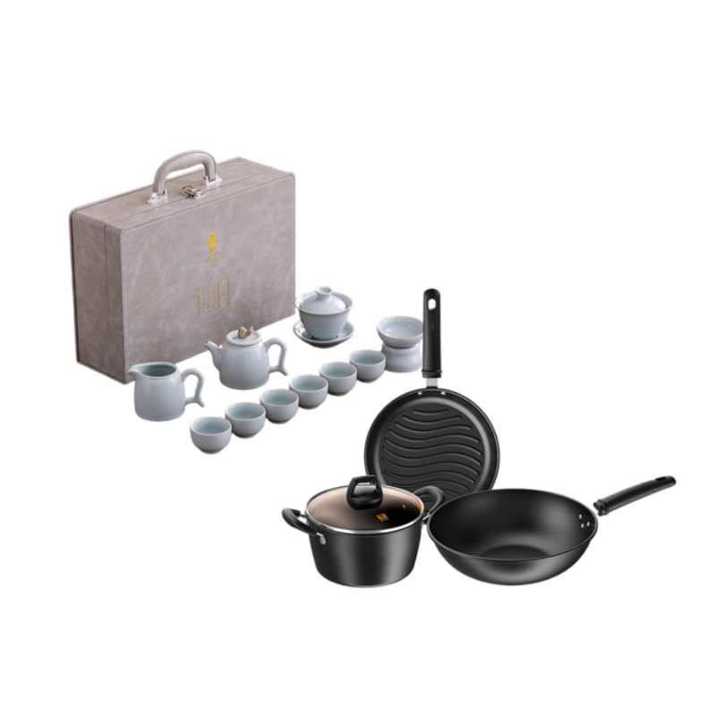 康巴赫/八方礼入户茶具厨具组合