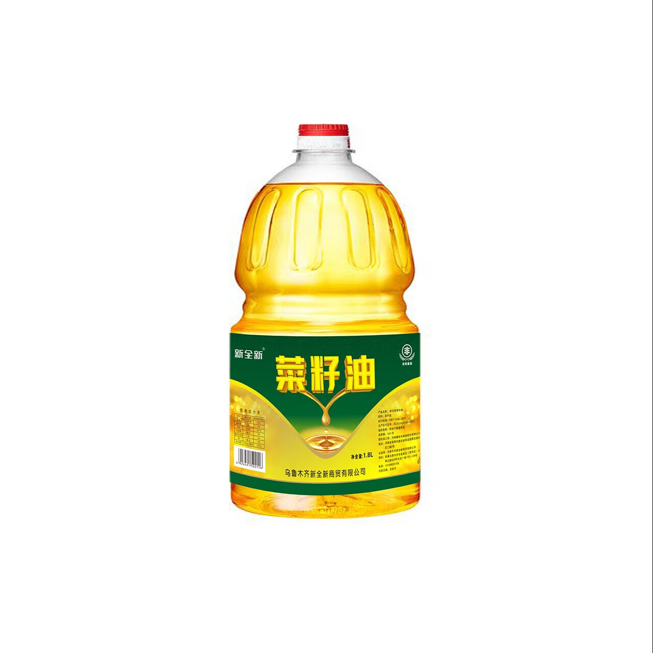 新全新菜籽油 1.8升