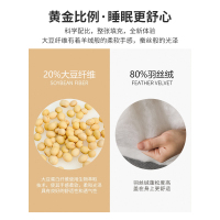 卡洛儿杜香A类全棉大豆纤维被子空调被春秋被冬被纯棉被芯四季通用冬季加厚