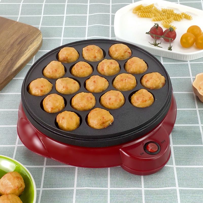 KS-330 0.95KG 章鱼丸子机家用不粘锅日本章鱼樱桃小丸子烧机烤盘