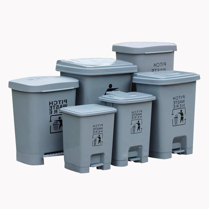 圣承启 脚踏垃圾桶 30L个高清大图