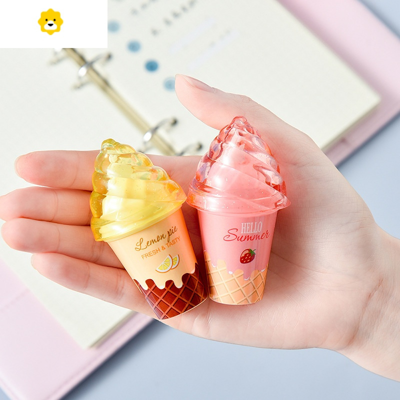 喻娄少女心冰淇淋修正带可爱学生用小型便携迷你涂改带改正带改错带