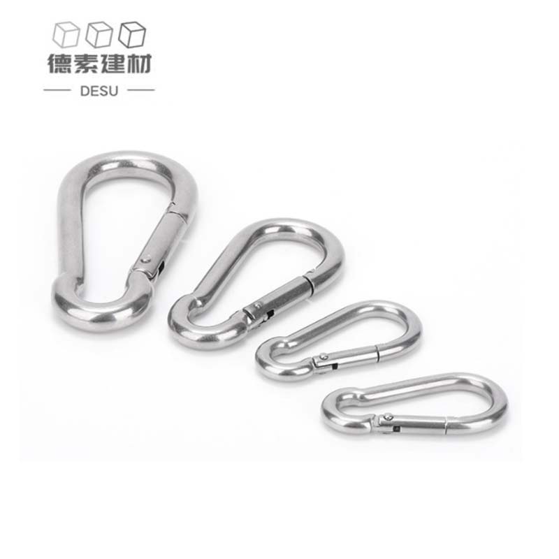 德素 304不锈钢弹簧扣 M6(带母型)/个高清大图