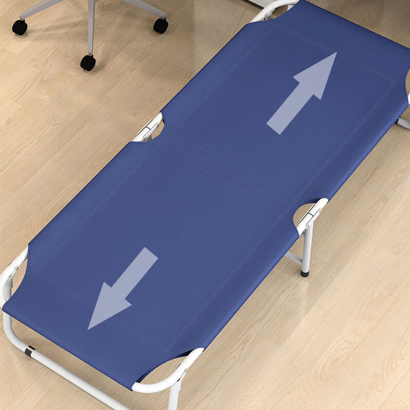 百晟长恒 BSCH-ZDCH01 便携式 二折舒适折叠床午休椅(计价单位:把)蓝色高清大图