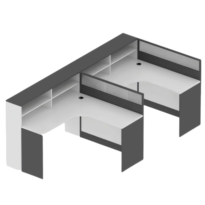 芙首泰双人屏风工位1500*2800*1100mm张高清大图