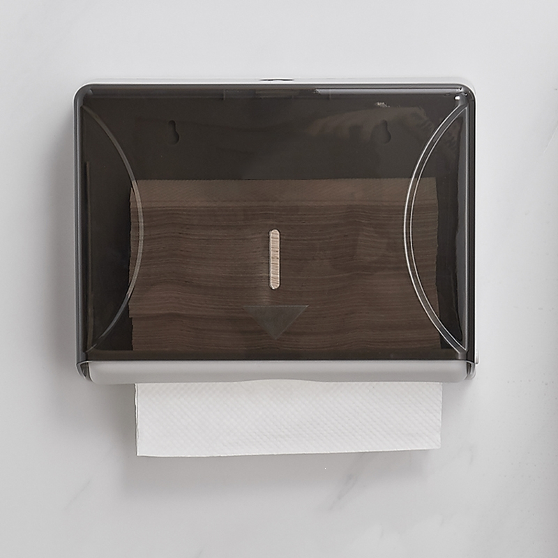 古达擦手纸巾盒挂壁式酒店卫生间厕所免打孔抽纸盒家用厨房抹手纸巾架