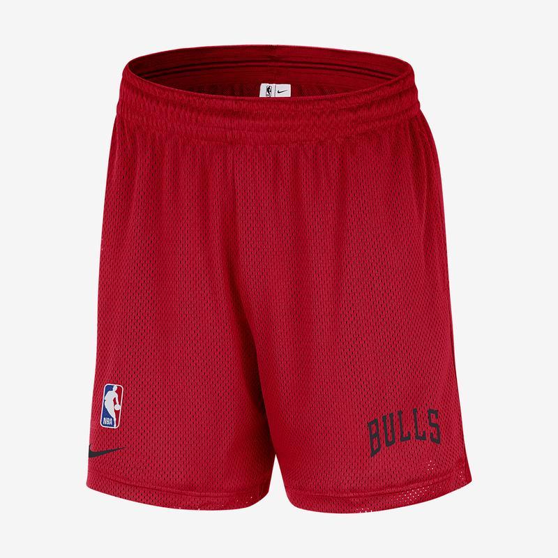 耐克(NIKE)芝加哥公牛.Mesh短裤男运动透气宽松NBA球迷款潮流篮球