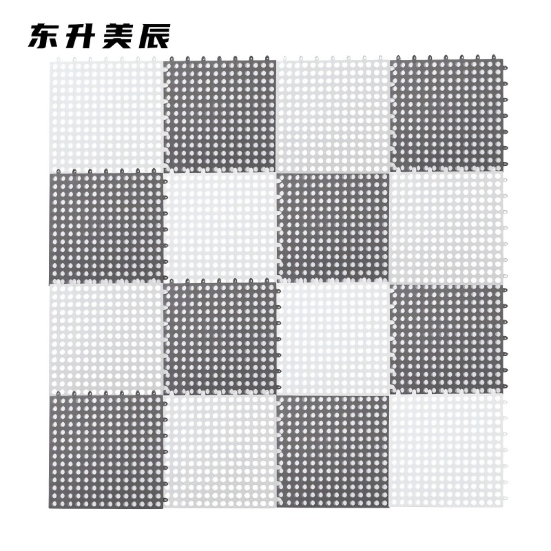 东升美辰 浴室防滑垫灰色30*30*1cm(50片/箱) DS-029 箱高清大图