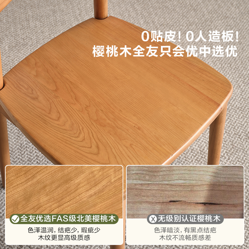 全友家居餐椅DW8115高清大图