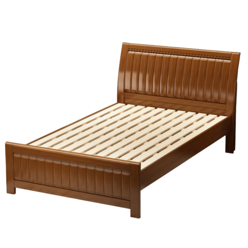 华立伟床200*120*96cm(含床头柜+床垫)套高清大图