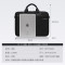 新秀丽(Samsonite)电脑包手提包商务男士公文包14英寸BP5 黑色 BP5*09002