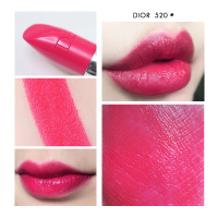 迪奥(Dior)口红520#水红色 烈艳蓝金唇膏3.5g 999/888