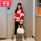 可莉允女童毛衣冬装2022新款洋气女孩儿童套头针织衫中大童秋冬时髦上衣