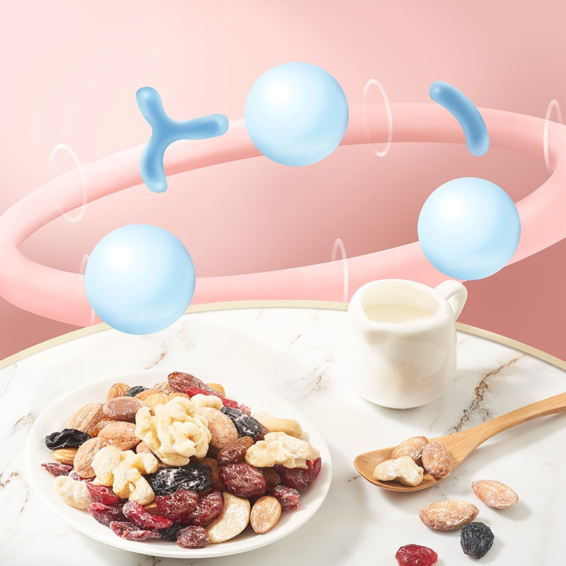 来伊份 益生菌每日坚果7日装175g混合坚果果干袋儿童零食每日坚果成人款混合装