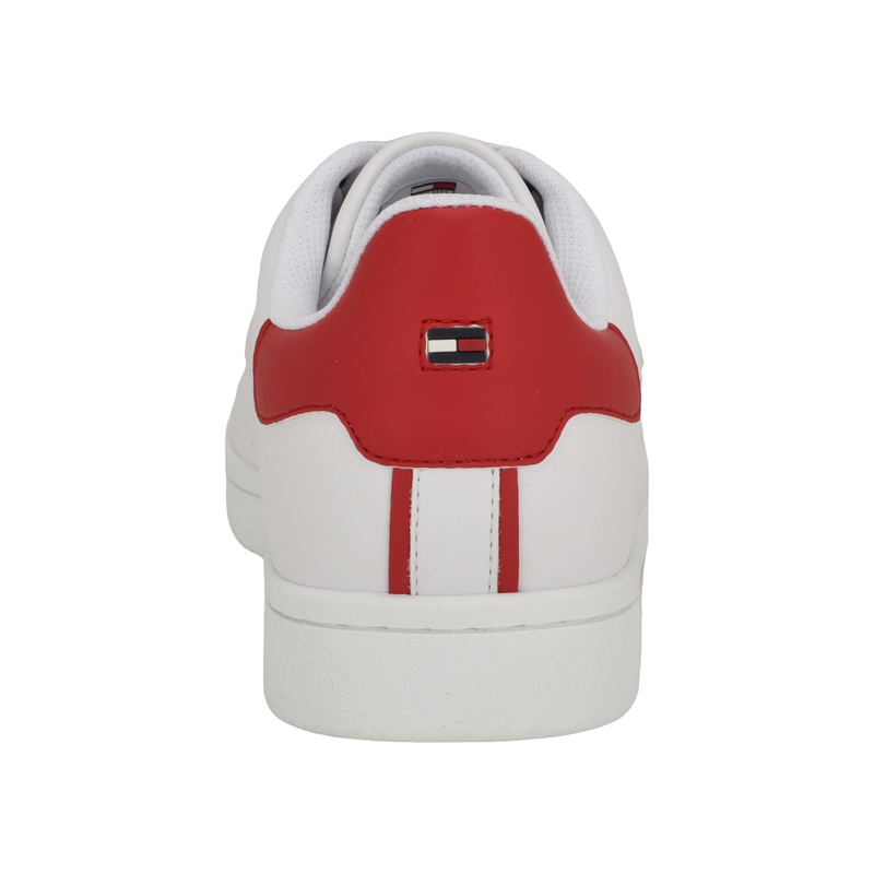 TOMMY HILFIGER男款皮质休闲鞋圆头系带运动鞋舒适缓震橡胶大底日高清大图