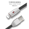 2条装锌合金高速数据线 支持快充 适用于苹果iphone6/6s/7/苹果11/8/X ipad 灰色