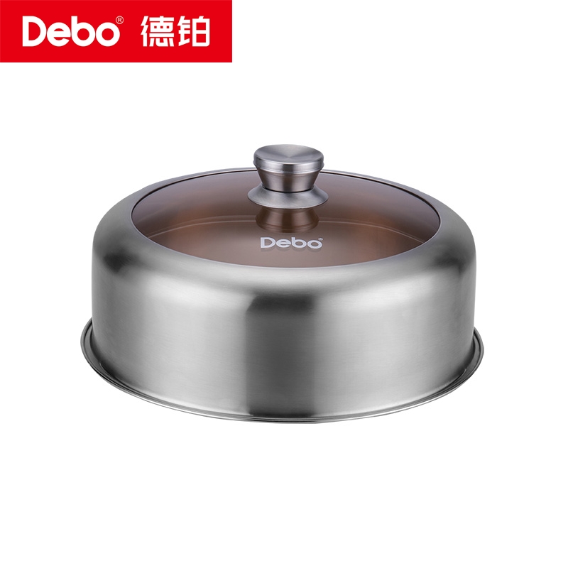 德铂Debo 玛格丽蒸锅304不锈钢32cm电磁炉燃气炉通用DEP-575高清大图