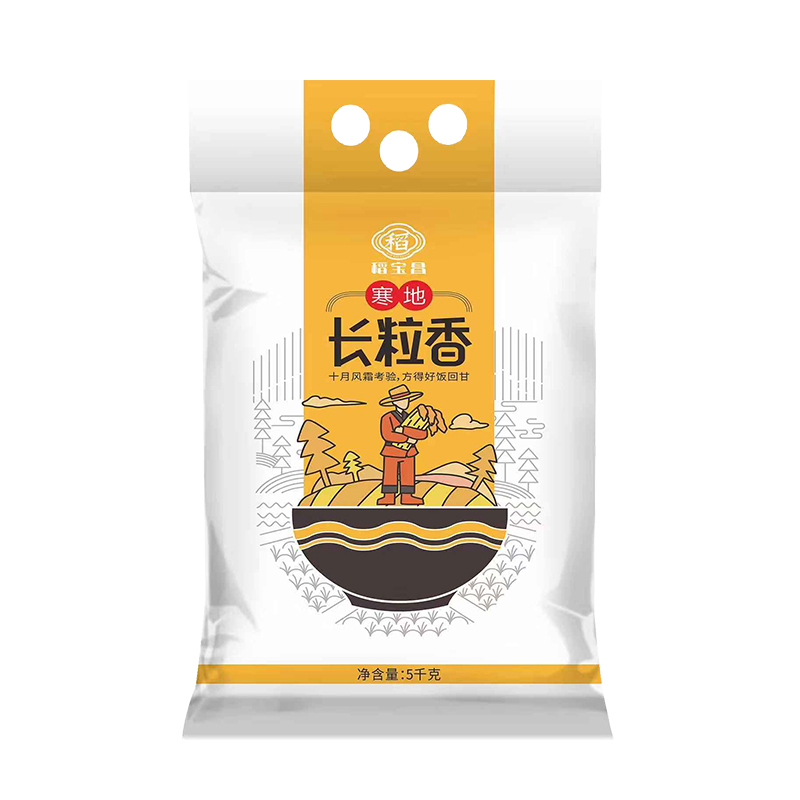 稻宝昌 寒地长粒香米 5kg-