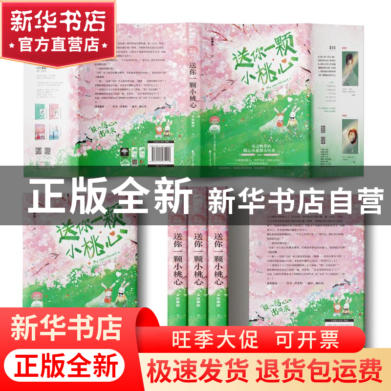 正版 送你一颗小桃心 苏幸安 花山文艺出版社 9787551161220 书籍高清大图