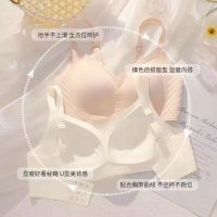 内衣女薄款大胸显小胸聚拢无钢圈显瘦收副乳文胸罩