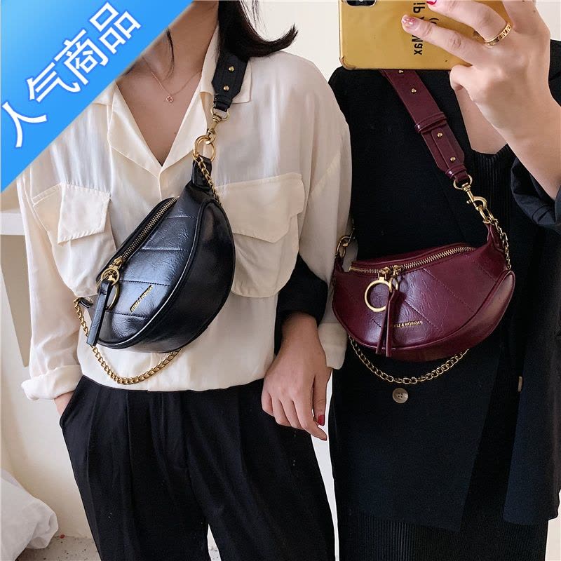 FENGHOUins超火包包女2021流行新款网红腰包潮韩版时尚百搭单肩斜挎胸包腰包男图片