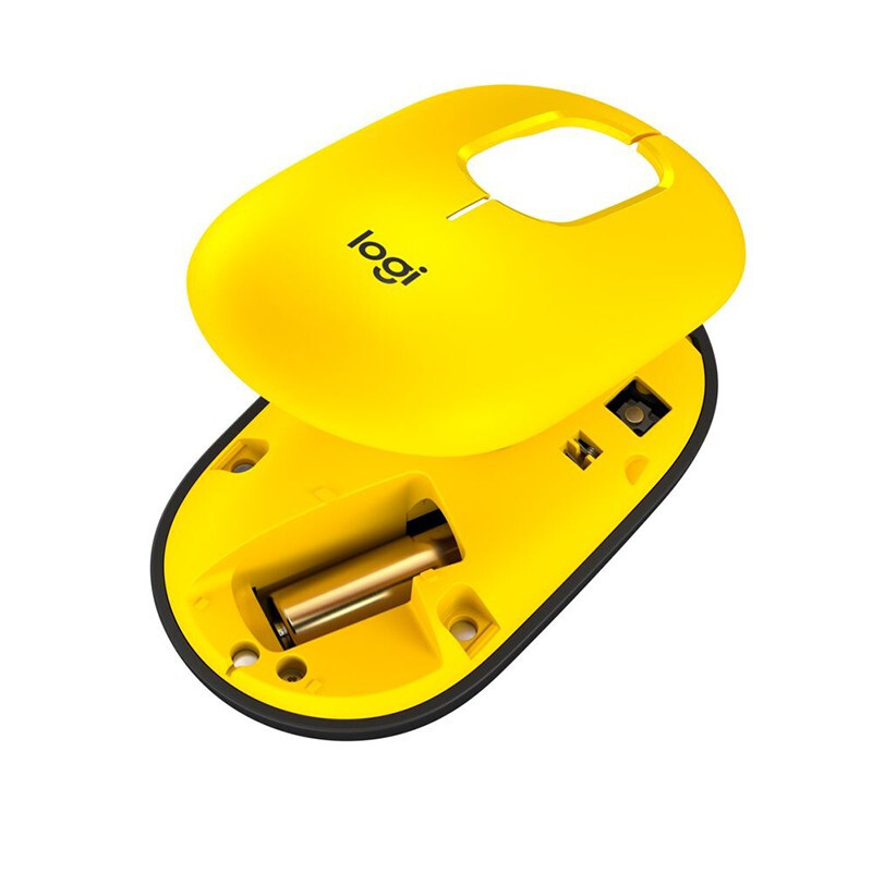 罗技 Logitech POP MOUSE 无线蓝牙鼠标 无音鼠标多设备连接滑鼠安卓苹果手机ipad平板台式电脑