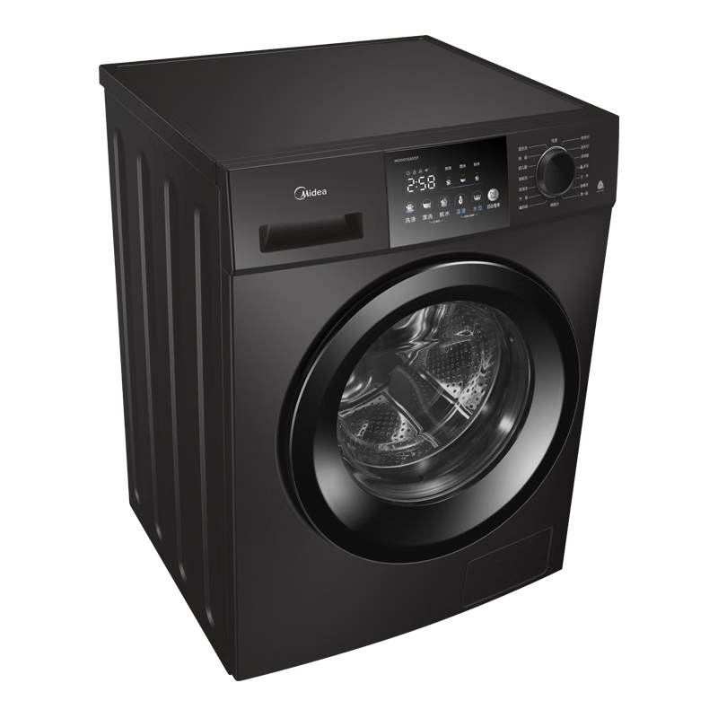 美的(Midea)滚筒洗衣机巴氏除菌洗 羊毛羽绒服洗10公斤变频智能家电高温筒自洁 MG100CG2023T