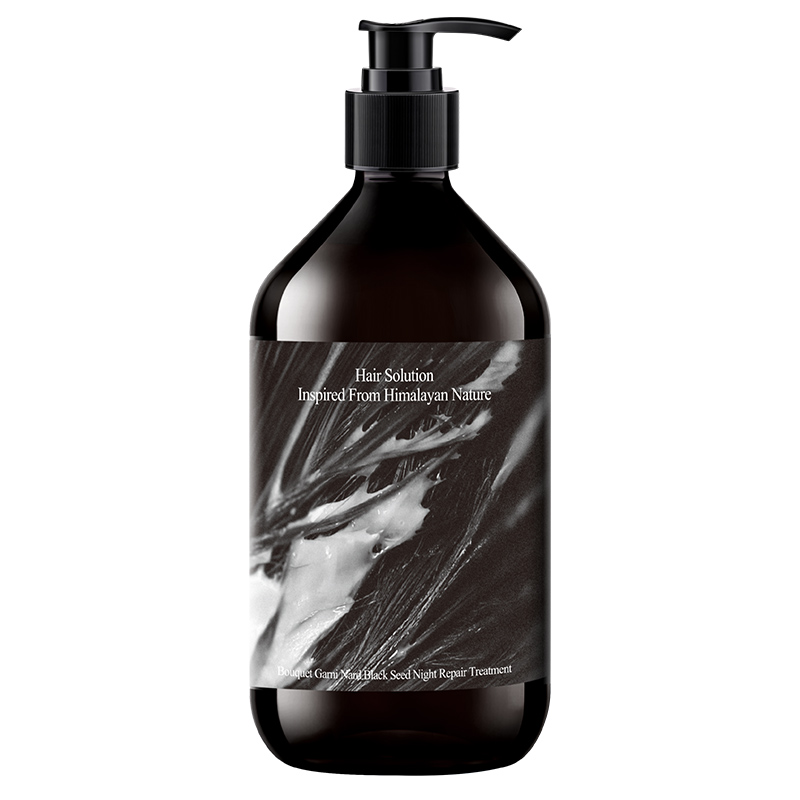 纳特丽 黑籽夜间修护护发素 500ml