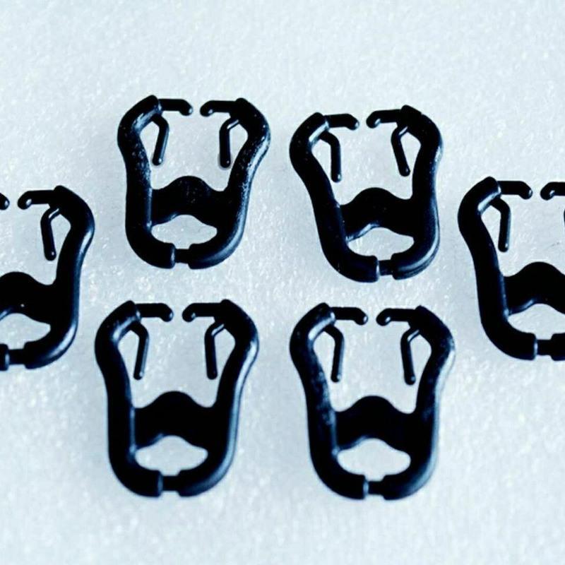 黑色d2号卡环500枚 鸡嘴卡环 鸡嘴卡 鸡卡嘴