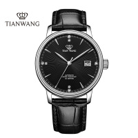 天王(TIANWANG)新品男士机械表防水时尚男表休闲女士时尚情侣手表51000