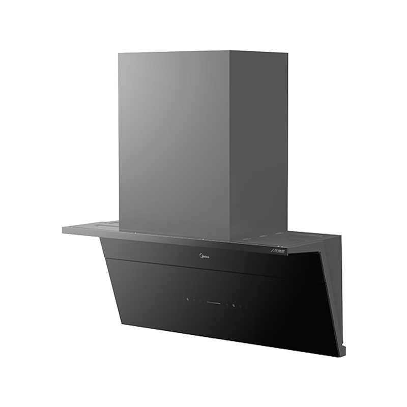 美的(Midea)[小西梅PRO]抽油烟机家用32立方大吸力1500PA变频大静压自动高温蒸汽洗油烟机AK11 Pro高清大图