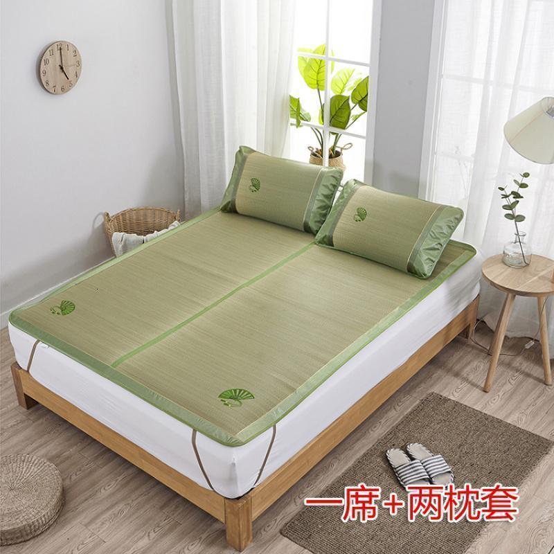 家柏饰(CORATED)加厚蔺席1.35 1.5m1.8米0.9单双人床1.2折叠三件套2m凉席子高清大图