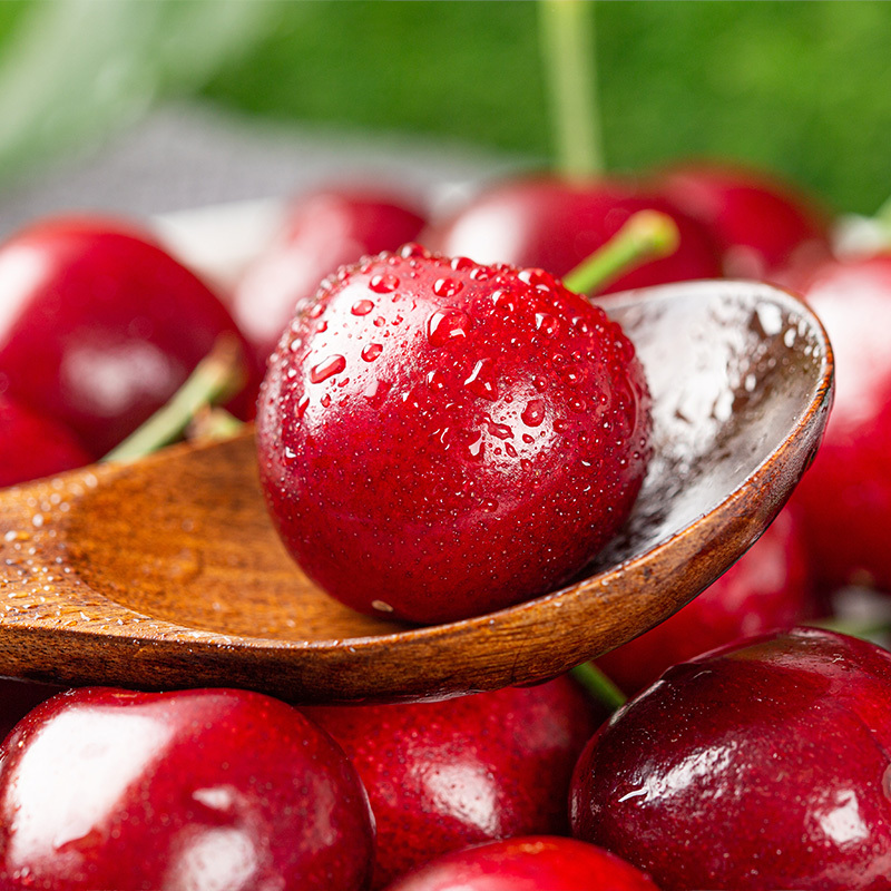 顺丰快递[西沛生鲜]大连美早大樱桃 车厘子 J级 净重4.8斤高清大图