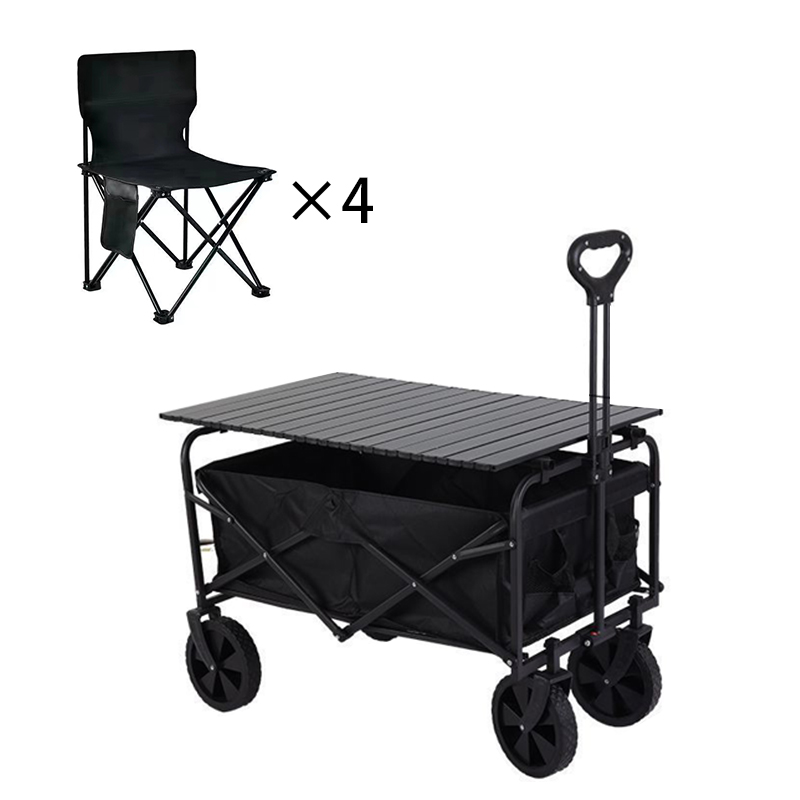 伊洛源 露营车 含桌板+4把椅子 套