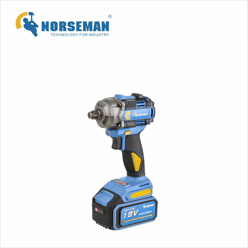 诺斯曼 1/2”无刷锂电冲击扳手500N.m 一电一充 601126 (1台) BJDT高清大图