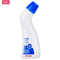 得力6360胶水办公弯头液体透明胶学生财务用品强力胶快干胶 100ml/支 12支装