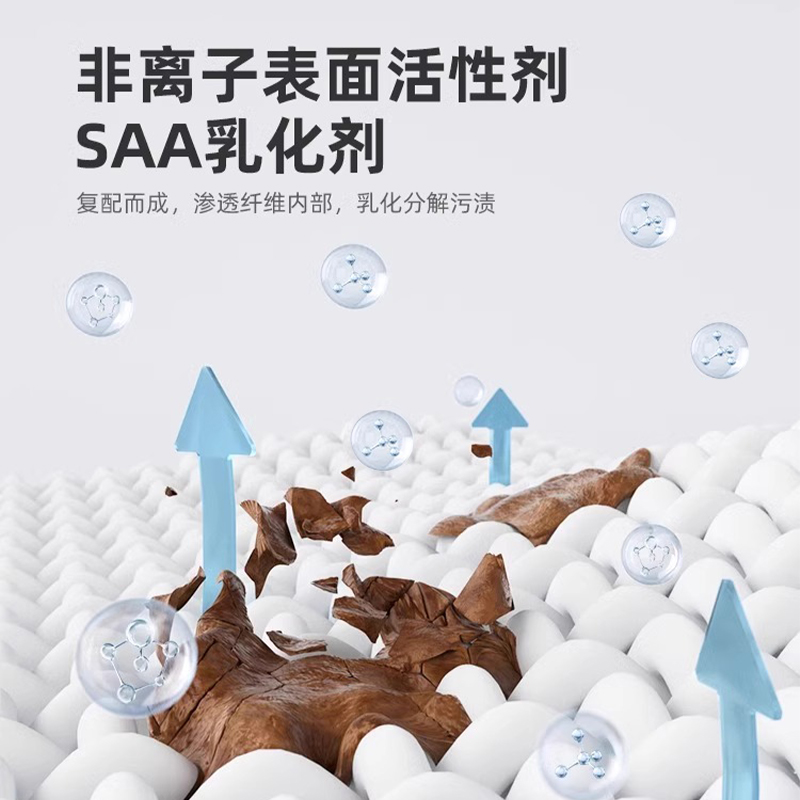 非离子衣物乳化剂去渍神器白色衣服强力去污渍油渍渗透清洁剂2579高清大图