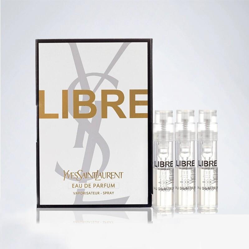 [专柜小样]圣罗兰(YSL)自由之水女士香水试管1.2ml*3