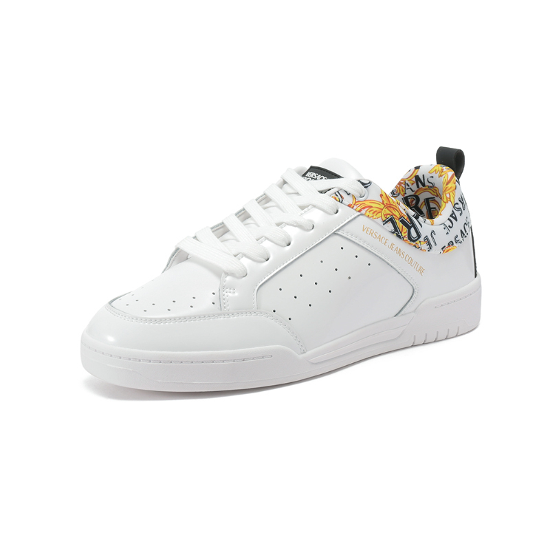 范思哲versacejeanscouture男士系带厚底休闲运动鞋板鞋74ya3sd6zp219