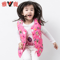 yaloo/雅鹿女童羽绒服儿童冬装背心内胆轻薄秋冬女童冬装保暖潮