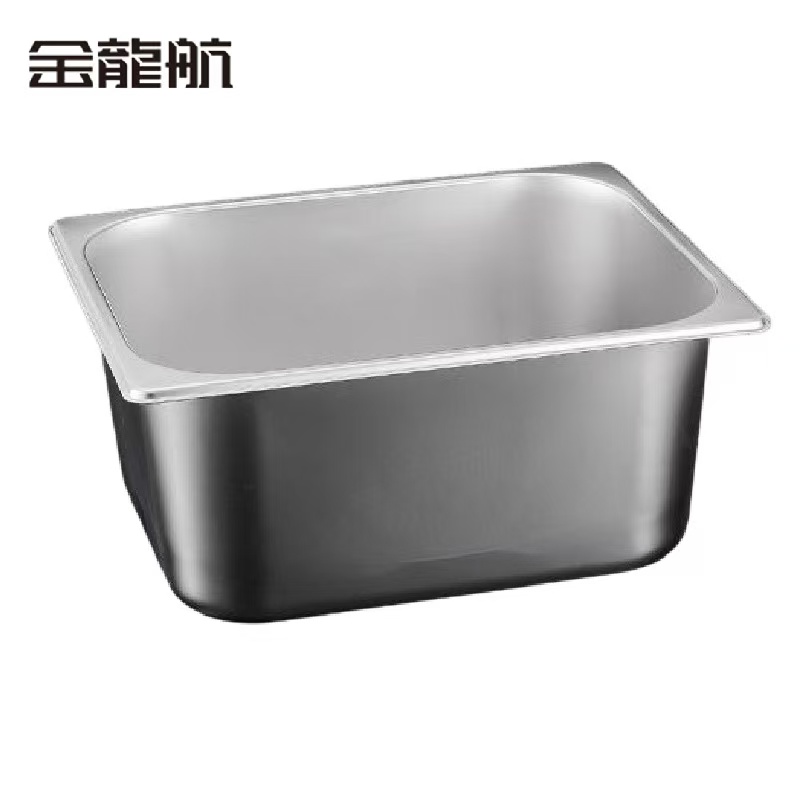 金龙航 不锈钢份数盆/个 (1/1)深度15cm