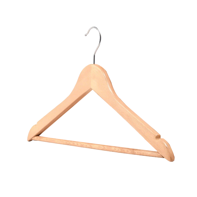 围达 实木衣架 枫木本色44.5cm 组高清大图