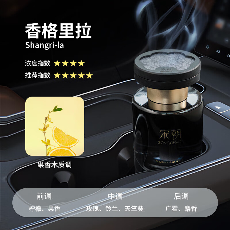 宋朝暗夜车载香薰香格里拉【果香木质调】120ml