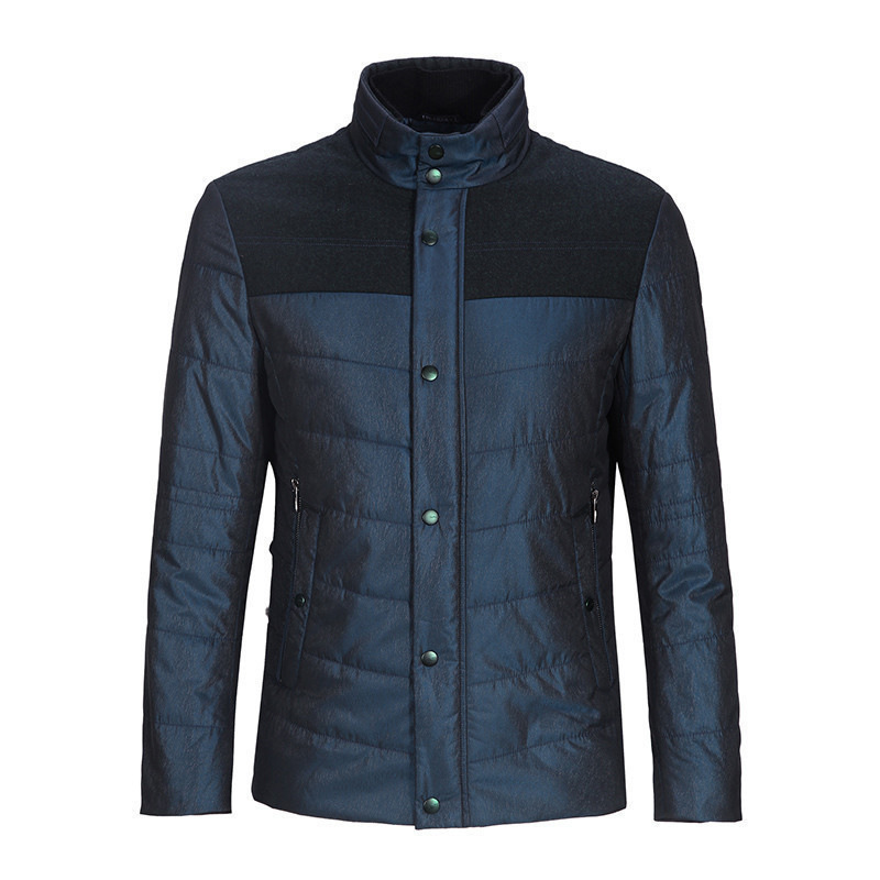 柒牌棉衣男装冬季男士修身保暖棉服中年男爸爸棉衣外套休闲百搭