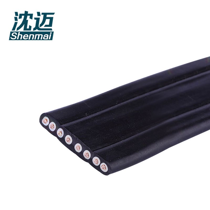 沈迈 铜芯扁电缆 YFFB-8*2.5mm²(200米) 捆高清大图