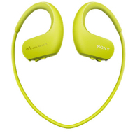 索尼（SONY）NW-WS413防水游泳跑步运动mp3音乐播放器一体耳机 4G 柠檬绿
