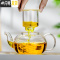 三维工匠泡花茶壶玻璃茶具飘逸杯煮茶器单壶耐热高温家用过滤加厚套装透明 翘把壶800无内胆